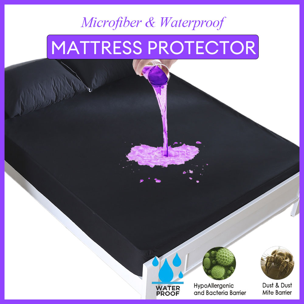 Waterproof Mattress Protector Breathable - Sarung kasur anti air pelindung kasur