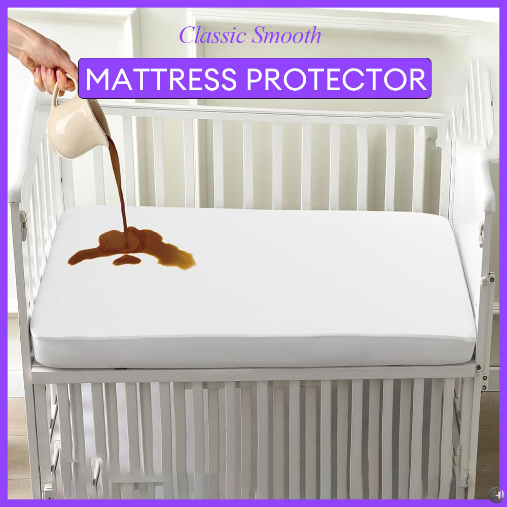 Waterproof Mattress Protector Breathable - 1pc Pelindung Kasur Bayi Anti Air,