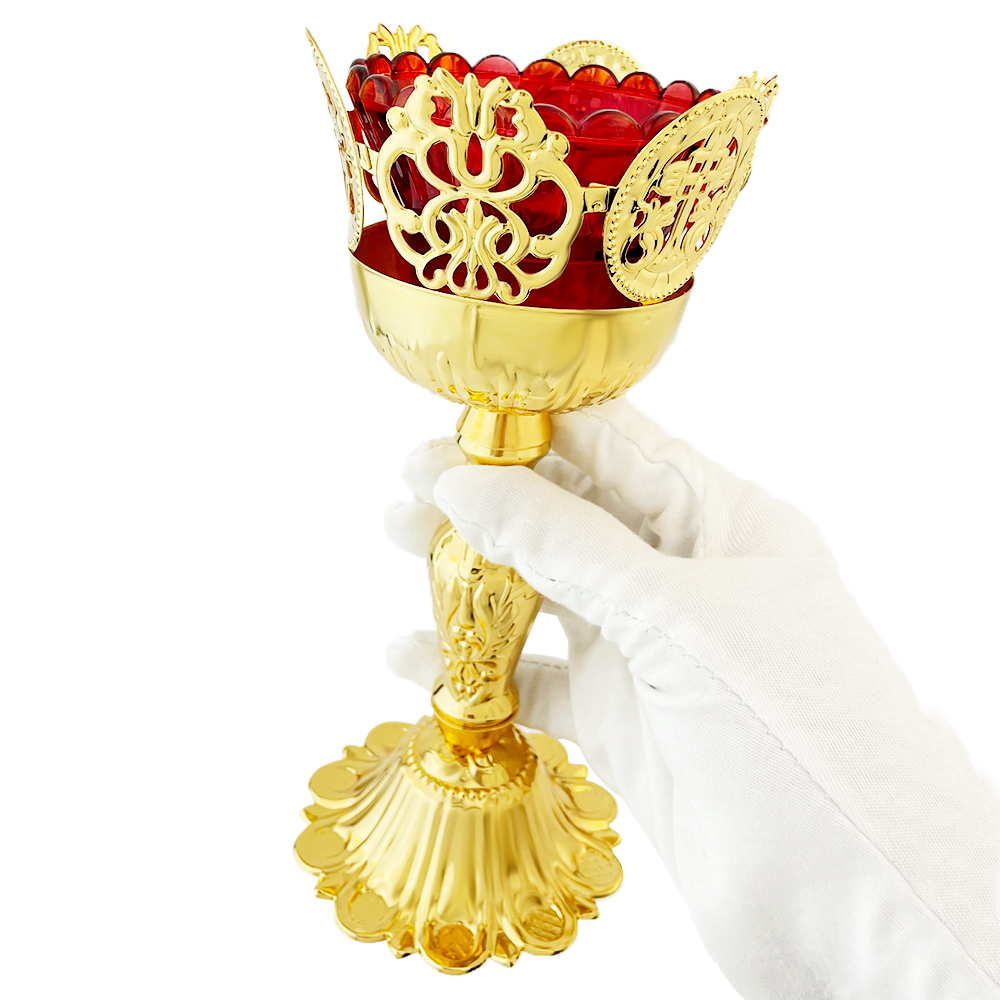 Lighting - Lampu Altar Ortodoks dengan Hiasan Salib
