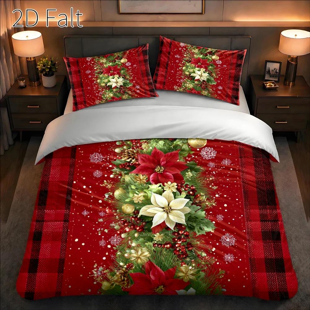 Duvet Cover Sets With Zipper - Set Sprei 3 Potong dengan Sarung