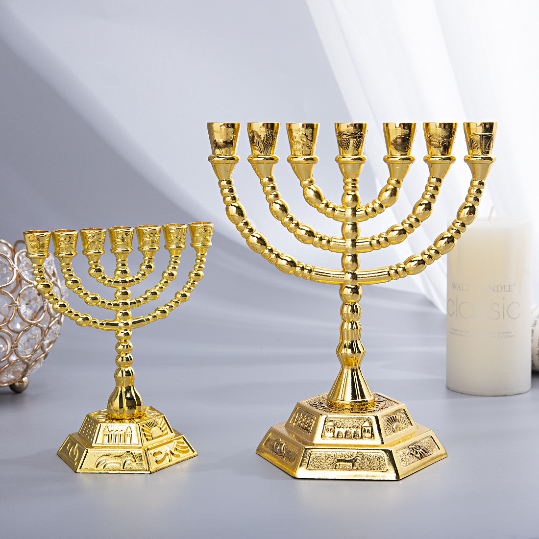 Home Decor - 7 Cabang Menorah Dekorasi Rumah Yahudi