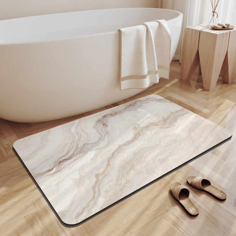 Quick Dry Diatomite Bath Mat - Diatomaceous bumi keset mandi, keset kaki