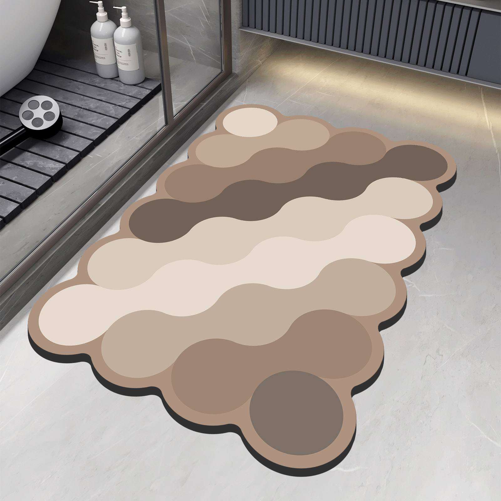 Quick Dry Diatomite Bath Mat - Keset kamar mandi mewah Diatomite, keset