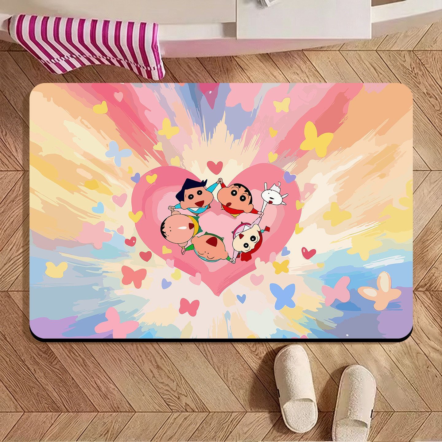 Keset Kamar Mandi Crayon Shin- - Quick Dry Diatomite Bath Mat ulasan dan harga