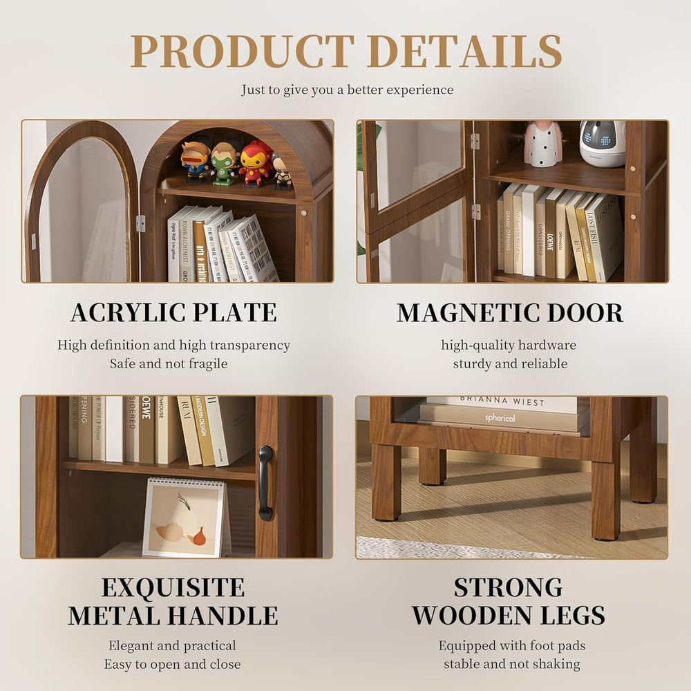 Lemari Pajangan Lengkung Tingg - Kitchen ulasan dan harga