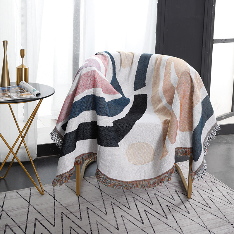 Tekstil City Ins selimut katun - Boho Throw Blanket Fringe ulasan dan harga