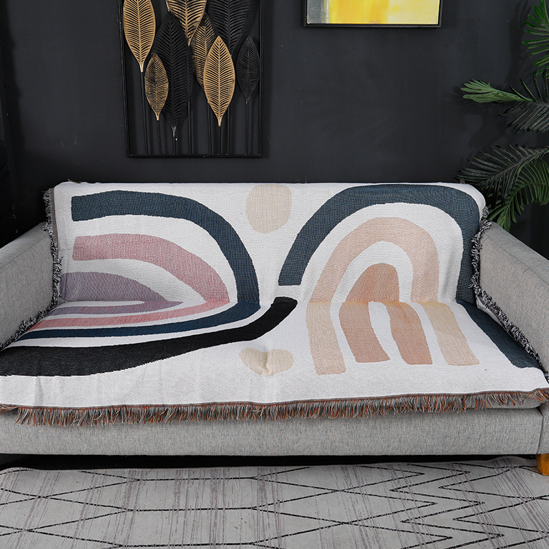 Tekstil City Ins selimut katun - Boho Throw Blanket Fringe ulasan dan harga