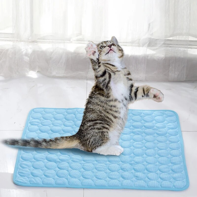 Tikar es hewan peliharaan, tem - Cooling Blanket Hot Sleepers ulasan dan harga