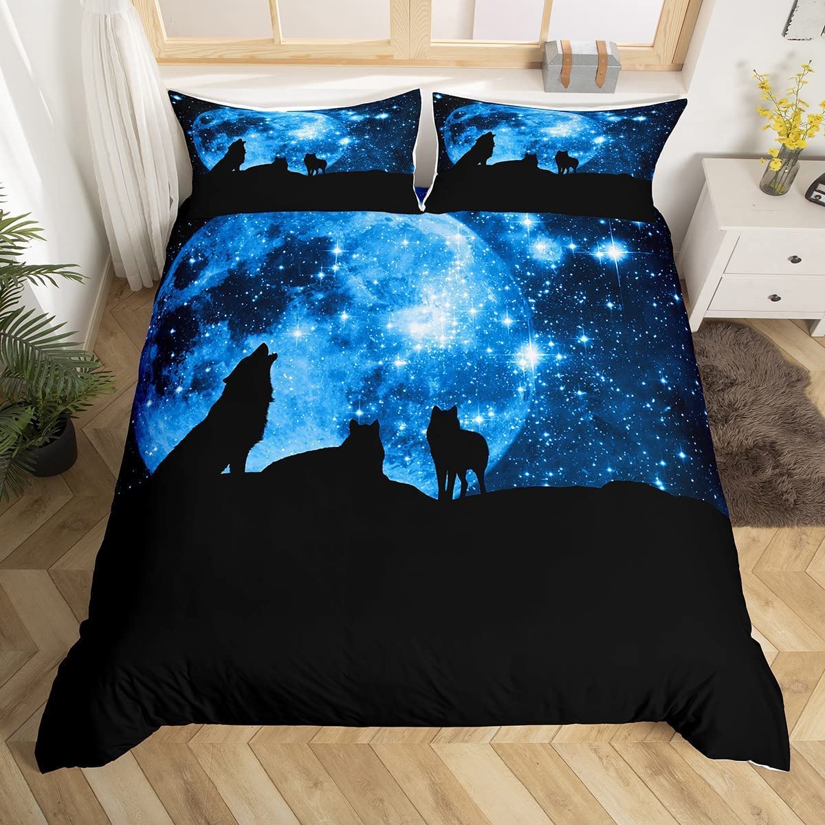 Set Penutup Selimut Galaksi un - Duvet Cover Sets With Zipper ulasan dan harga