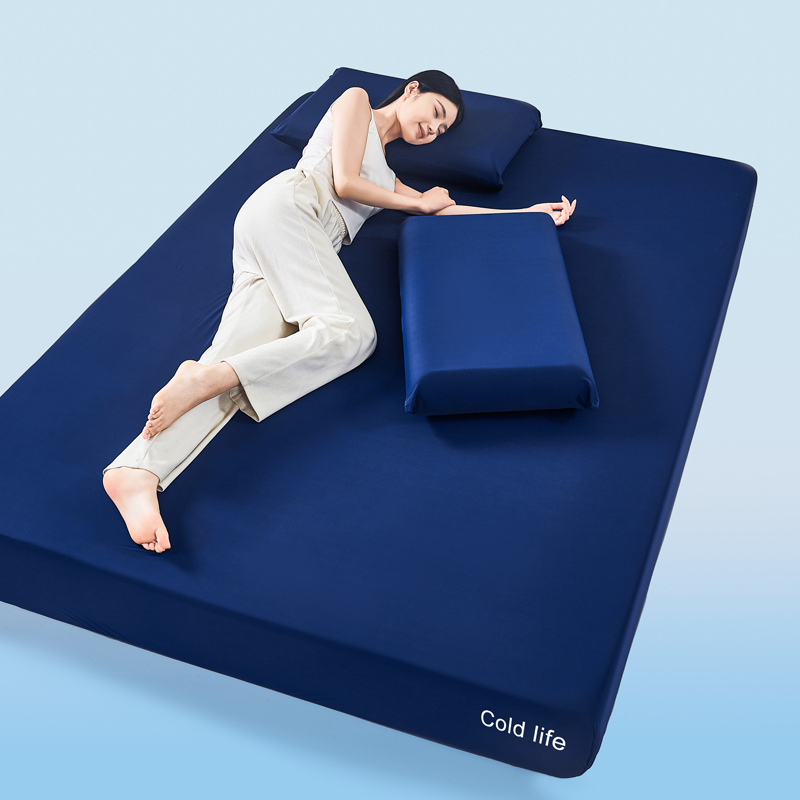 Sprei Kasur Dingin Ice-Cool To - Fitted Bed Sheets Deep Pocket ulasan dan harga
