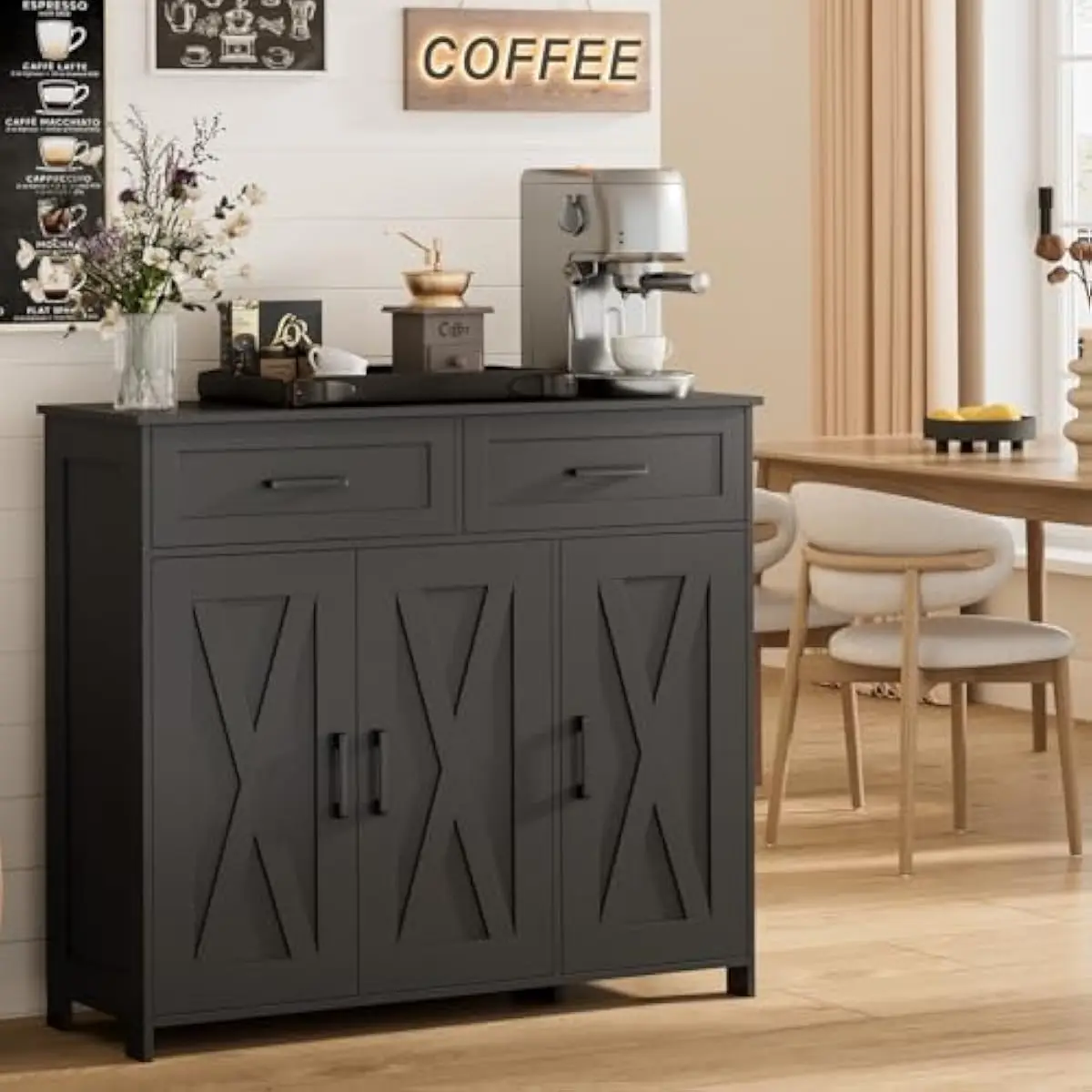 Lemari Penyimpanan Kopi dengan - Kitchen ulasan dan harga
