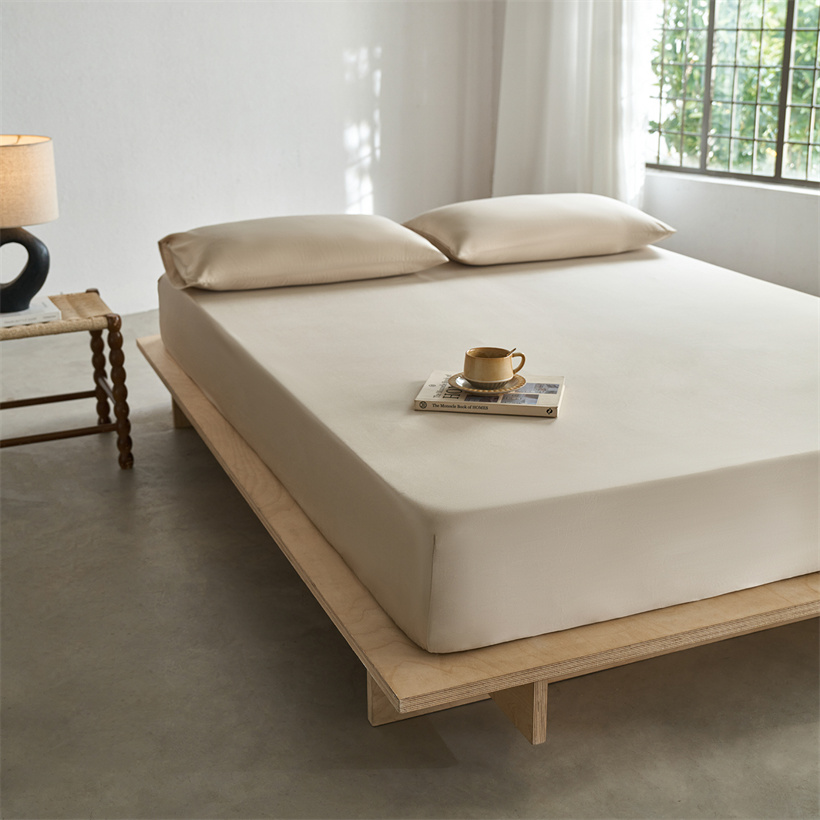 Sprei Kasur Sutra Mulberry 100 - Fitted Bed Sheets Deep Pocket ulasan dan harga