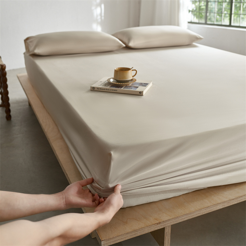 Sprei Kasur Sutra Mulberry 100 - Fitted Bed Sheets Deep Pocket ulasan dan harga
