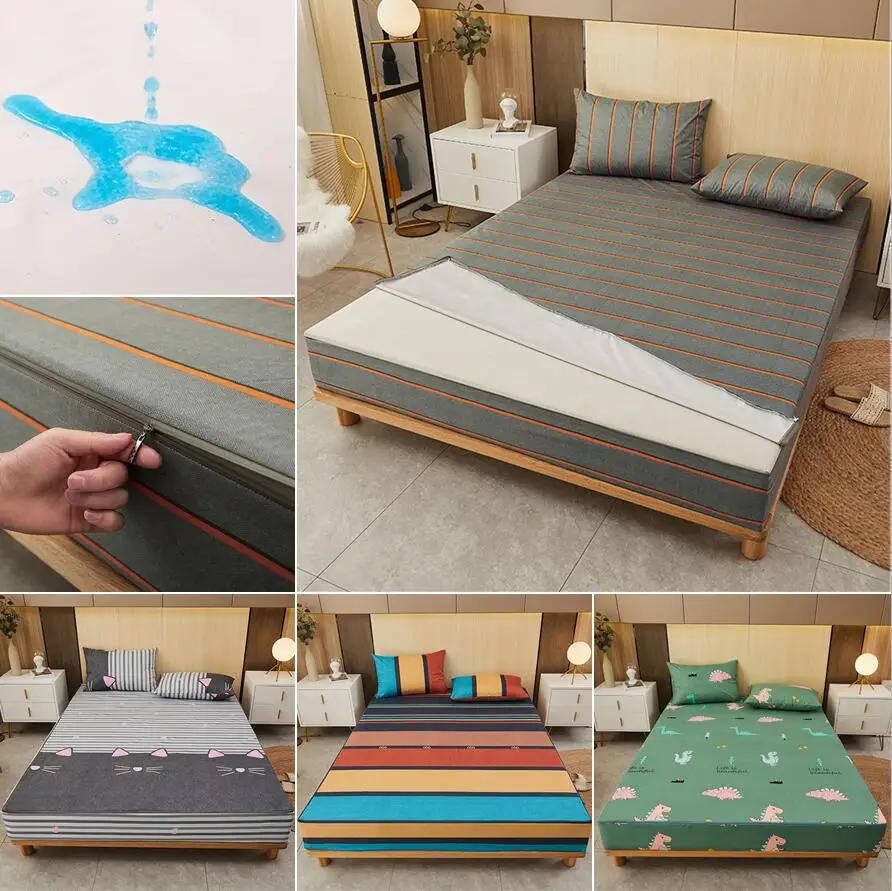 Penutup Pelindung Kasur, Enam  - Waterproof Mattress Protector Breathable ulasan dan harga
