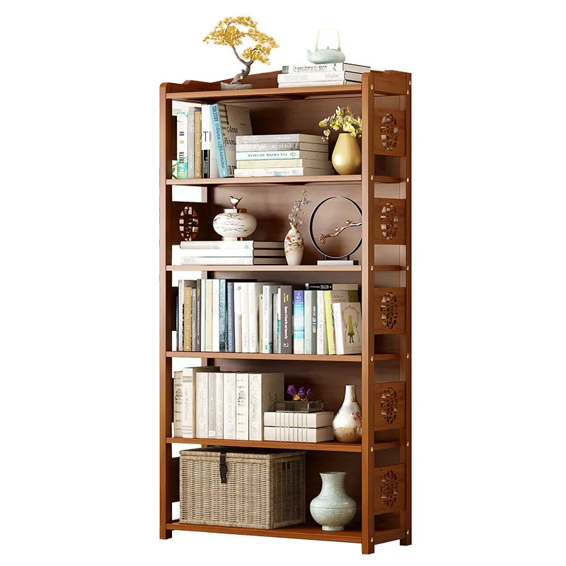 Rak Buku Kayu Solid Rak Penyim - Storage & Organization ulasan dan harga
