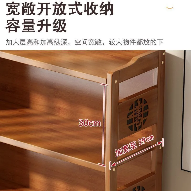 Rak Buku Kayu Solid Rak Penyim - Storage & Organization ulasan dan harga