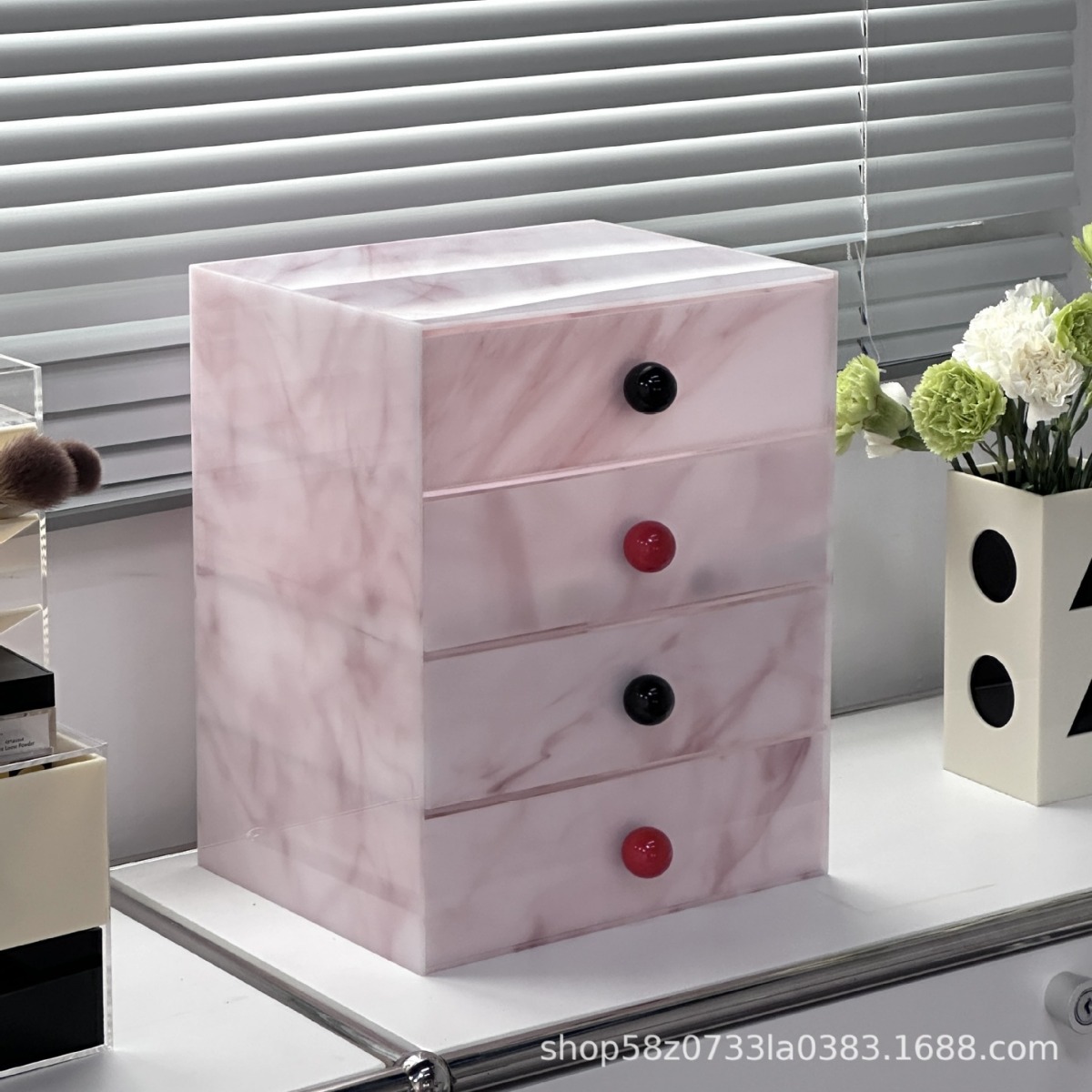 Kotak Penyimpanan Kosmetik HYS - Storage & Organization ulasan dan harga
