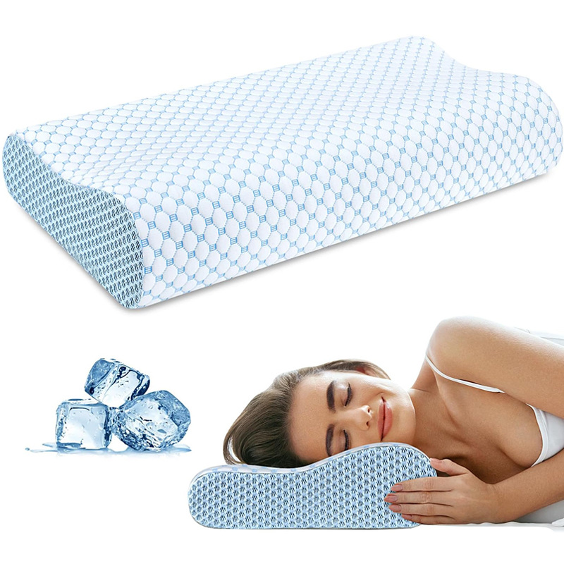 Bantal Slow Rebound 60*40*12CM - Anti Snore Contour Pillow ulasan dan harga