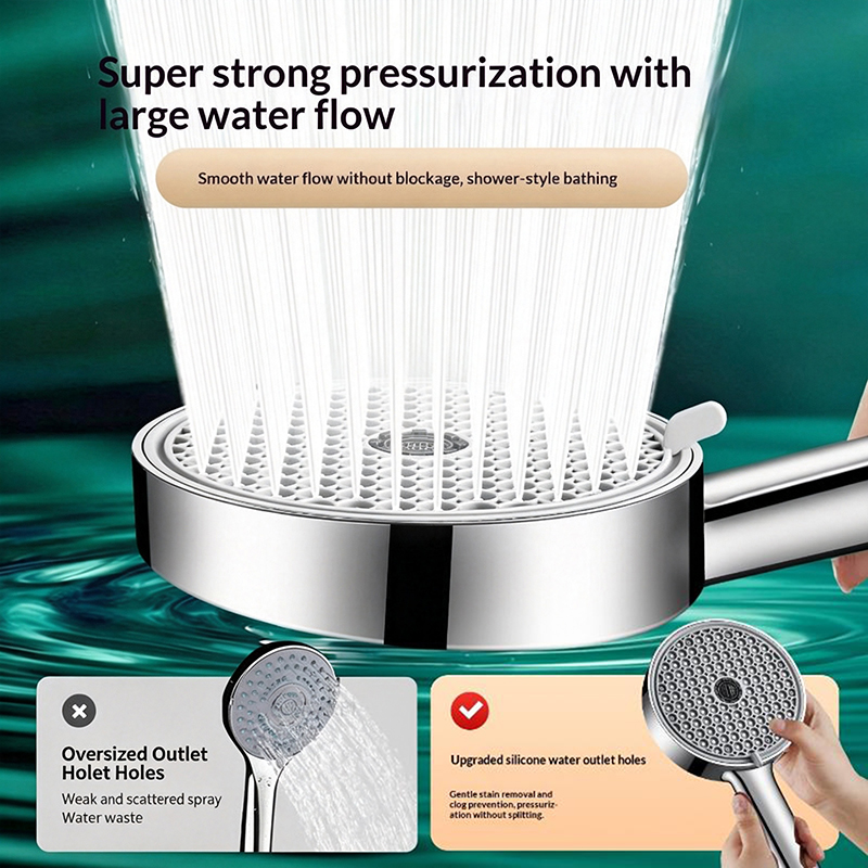 Kepala Shower Genggam Baru den - High Pressure Shower Head Handheld ulasan dan harga