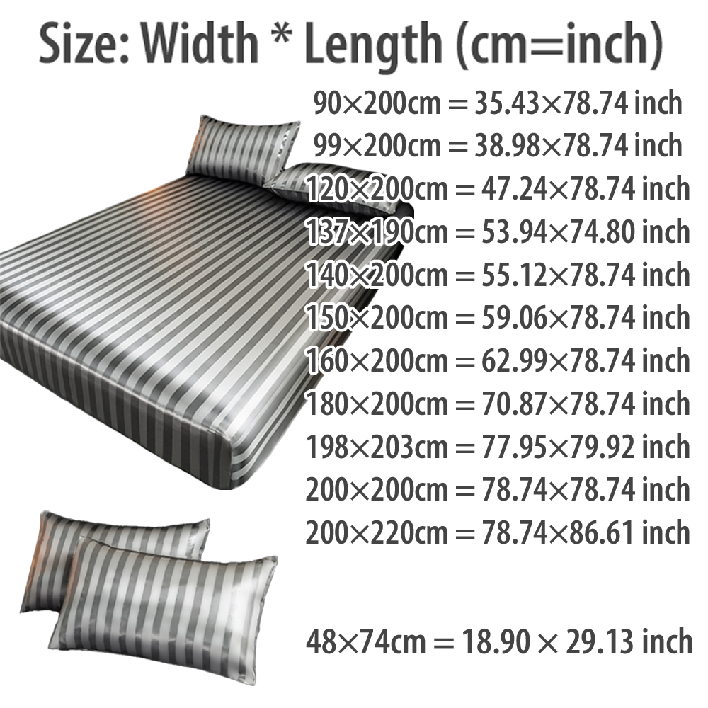 Sprei Bergaris BARU, Pelindung - Fitted Bed Sheets Deep Pocket ulasan dan harga