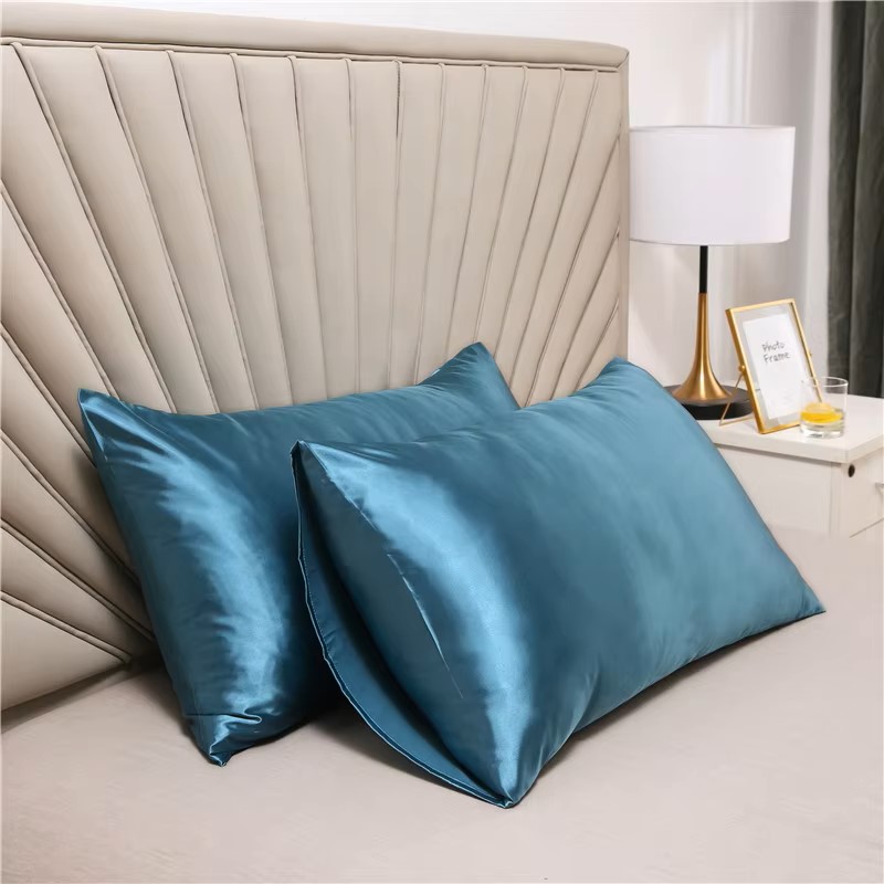 Sarung Bantal Sutra Sarung Ban - Satin Silk Pillowcase Hair Skin ulasan dan harga