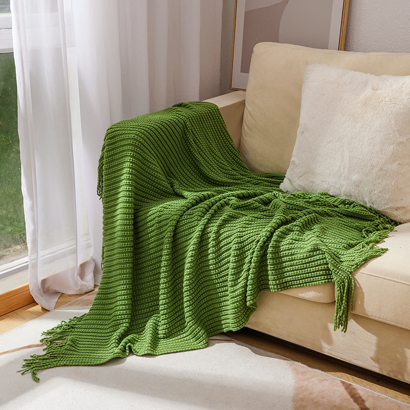 Selimut Penutup Nordik Kota Te - Boho Throw Blanket Fringe ulasan dan harga