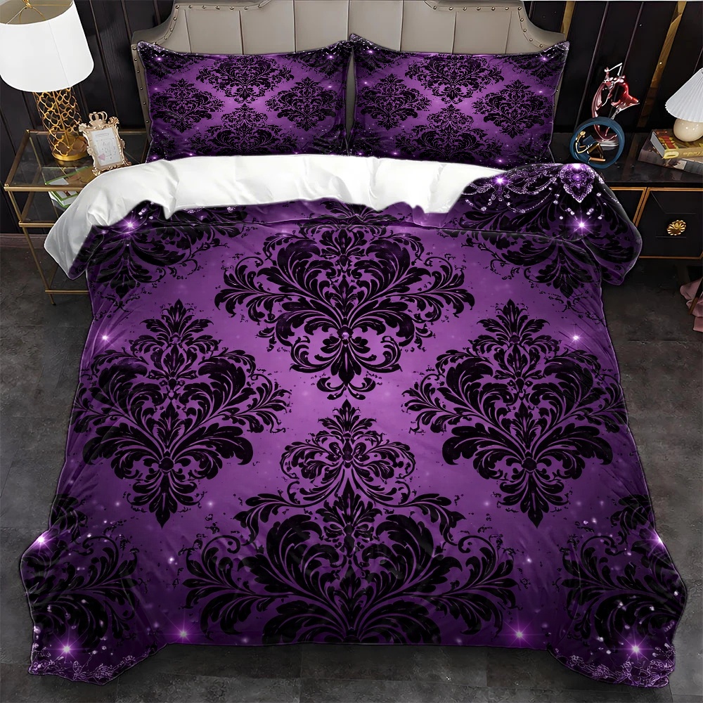 Set Selimut Bunga Mewah Ringan - Duvet Cover Sets With Zipper ulasan dan harga