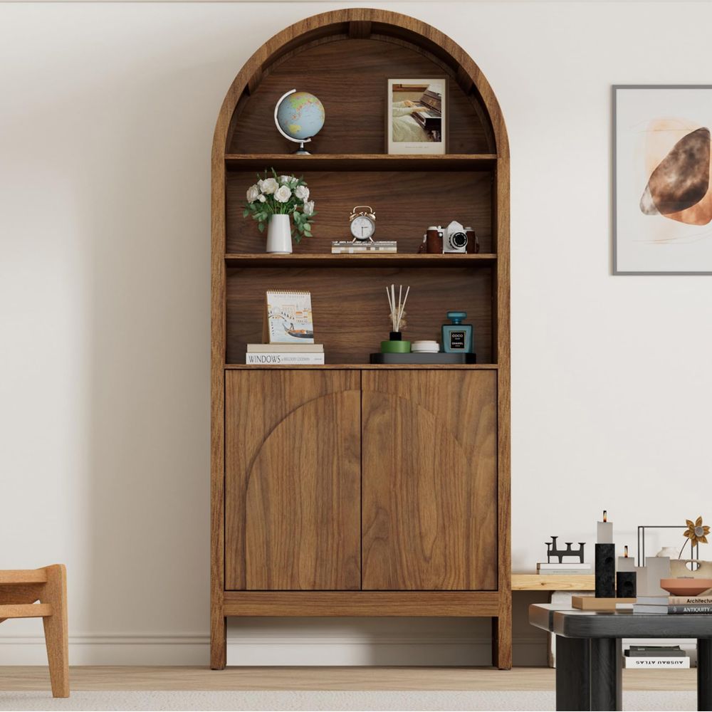 Lemari Pajangan Lengkung Centu - Storage & Organization ulasan dan harga