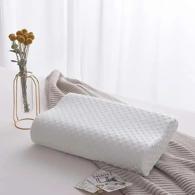Bantal Leher Ortopedi Busa Mem - Memory Foam Orthopedic Pillow Neck Pain ulasan dan harga