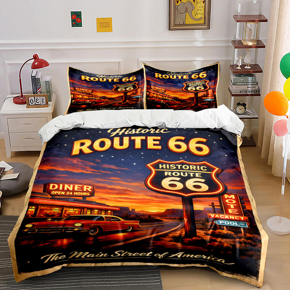Set Penutup Selimut Pola Nosta - Duvet Cover Sets With Zipper ulasan dan harga