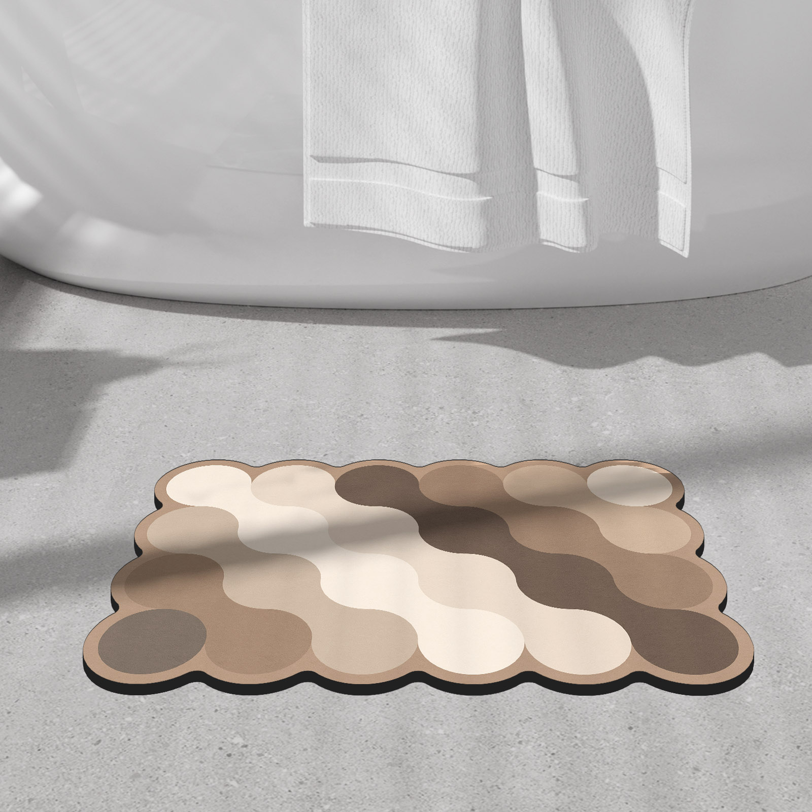 Keset kamar mandi mewah Diatom - Quick Dry Diatomite Bath Mat ulasan dan harga