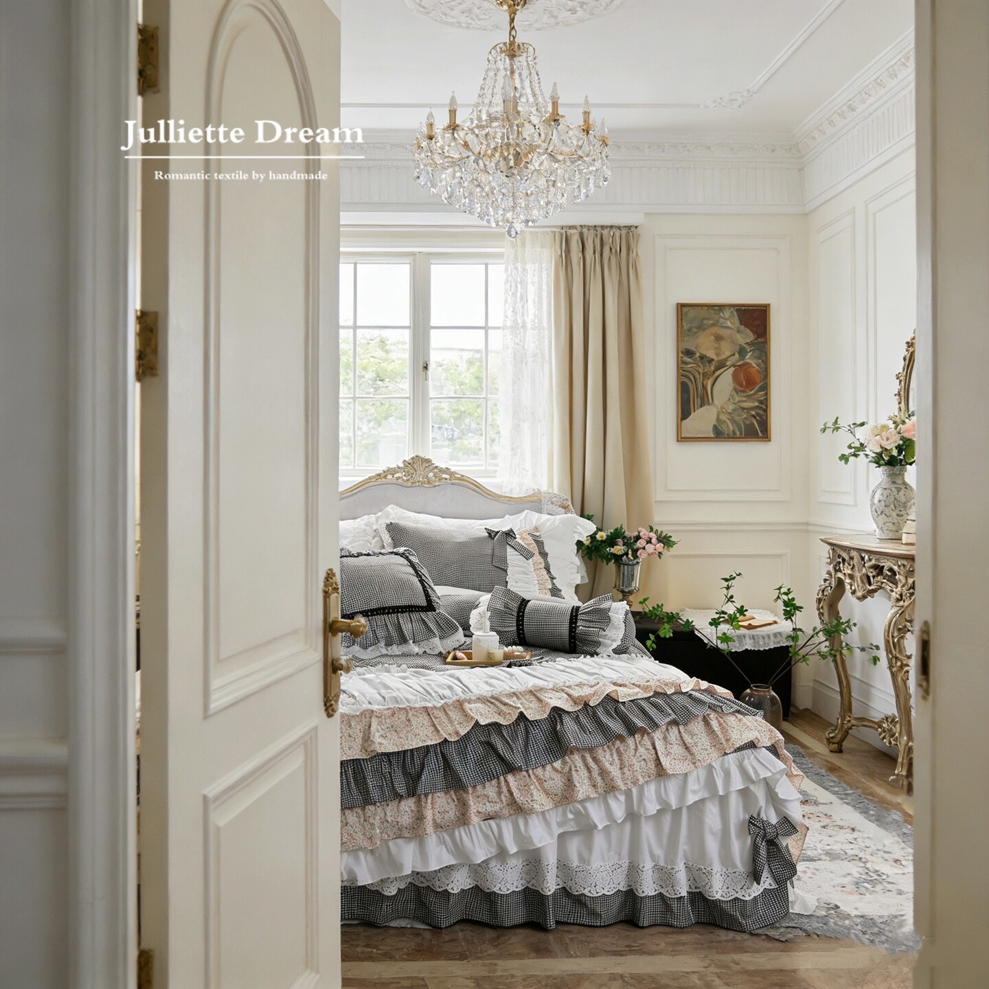 Set Sprei Country Cottagecore  - Aesthetic Floral Duvet Cover ulasan dan harga
