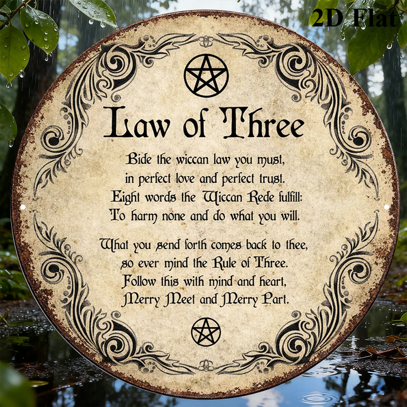 CIFBUY Vintage Wicca Triple Go - Home Decor ulasan dan harga