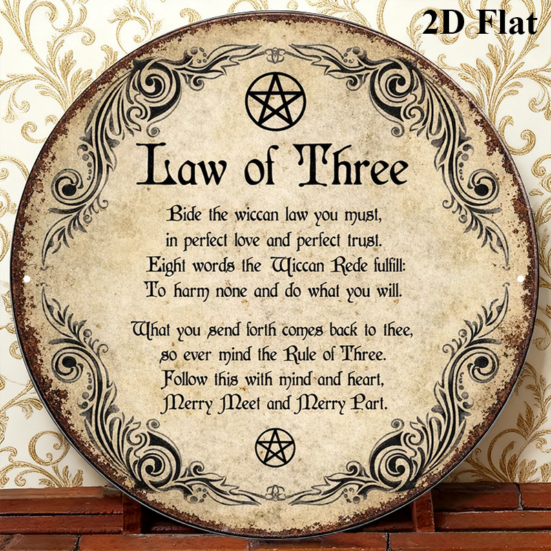 CIFBUY Vintage Wicca Triple Go - Home Decor ulasan dan harga